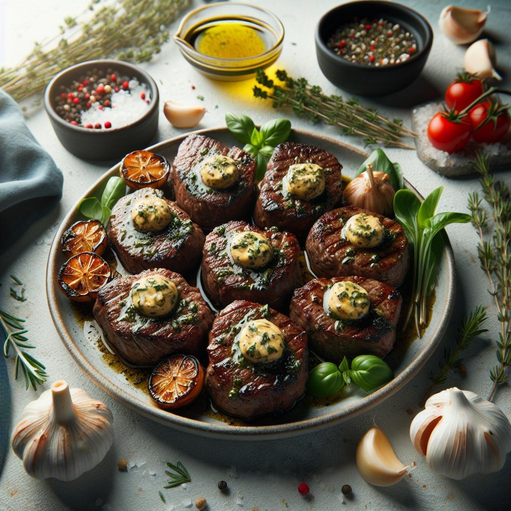 Savor Garlic Herb Butter Steak Bites: A Flavorful Delight