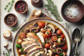 Savory Turkey and Mushroom Stew: A Hearty Comfort Dish