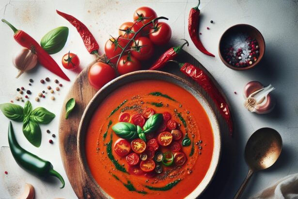 Savor the Bold Flavors of Roasted Tomato & Red Pepper Soup