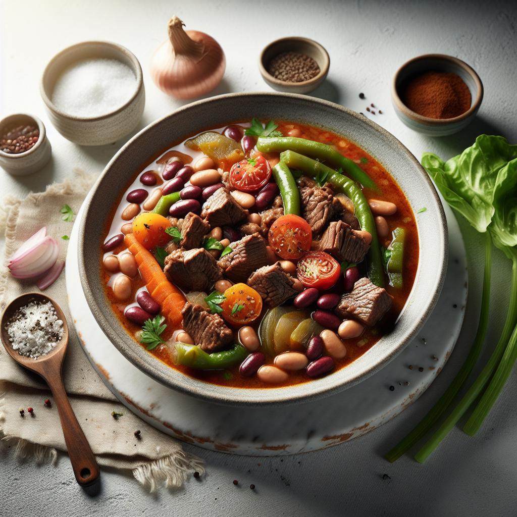 Hearty Beef and Bean Stew: A Flavorful Comfort Classic