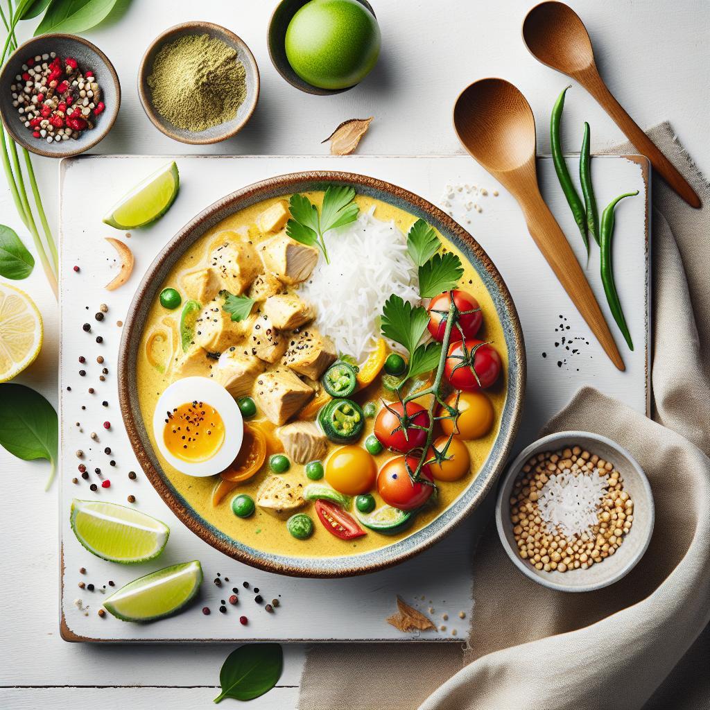 Indulge in Creamy Coconut Chicken Curry: A Flavorful Journey