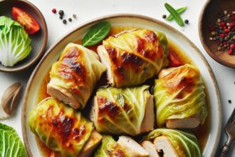 Savory Turkey-Stuffed Cabbage Rolls: A Flavorful Classic