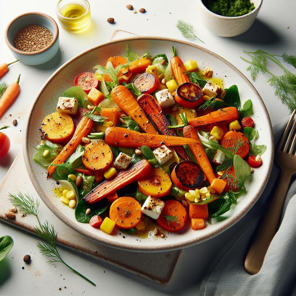 Roasted Carrot Salad: A Flavorful Twist on a Classic Veggie