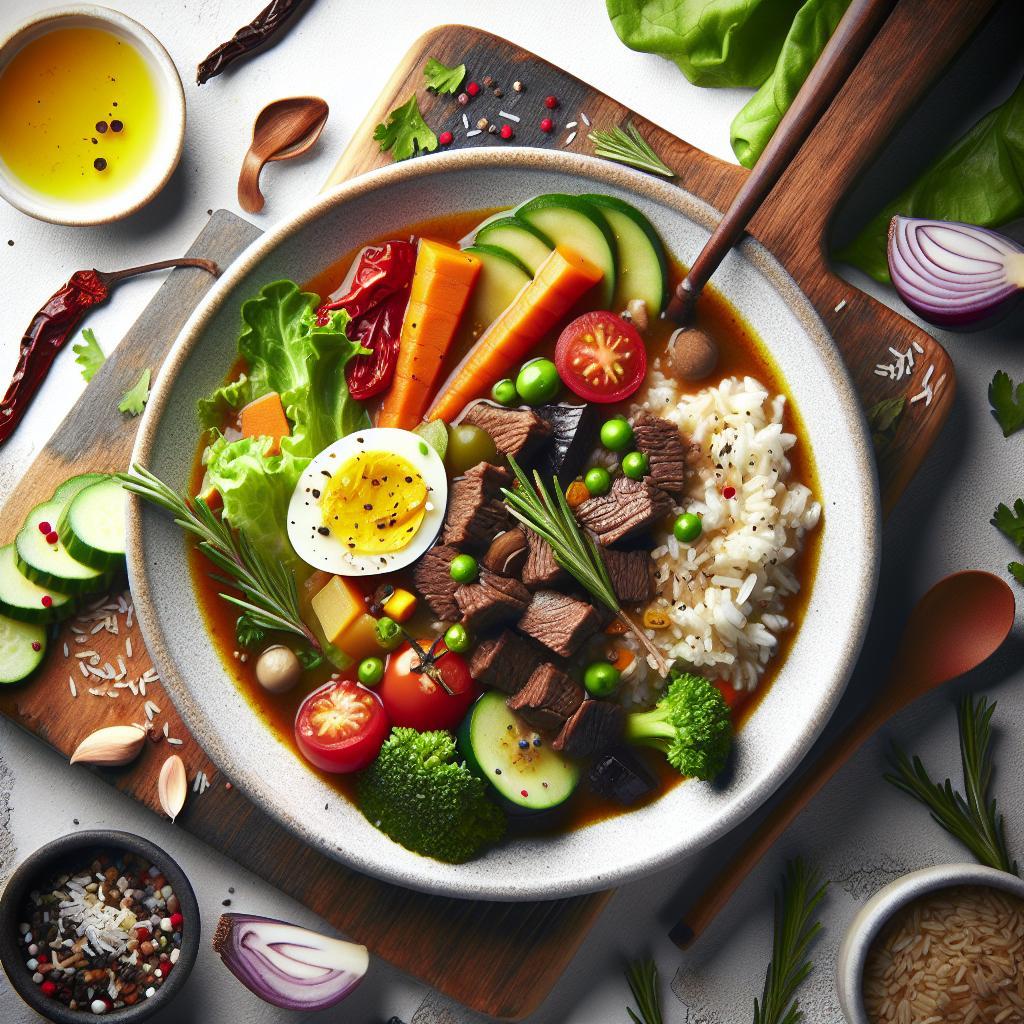 Hearty Beef and Rice Soup: A Comfort Bowl of Nourishment