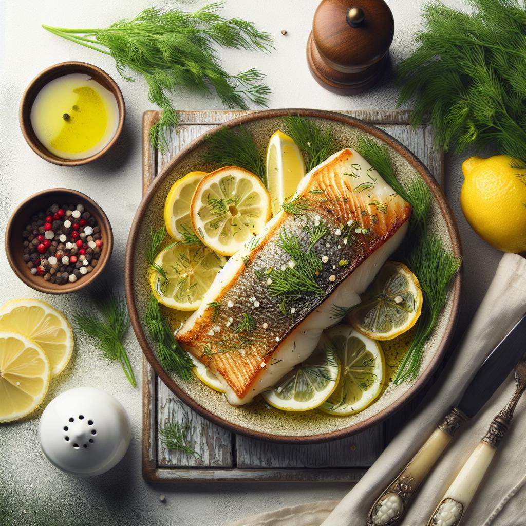Brighten Your Menu: Baked Cod with Lemon and Dill Delight