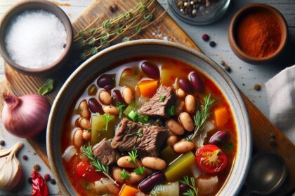 Hearty Beef and Bean Soup: A Perfect Comfort Bowl Recipe