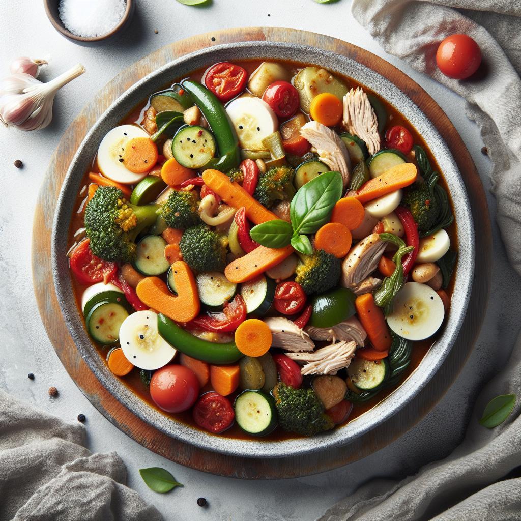 Savor the Flavors: Turkey and Vegetable Stew Delight