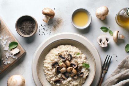 Savor the Silk: Crafting the Perfect Creamy Mushroom Risotto