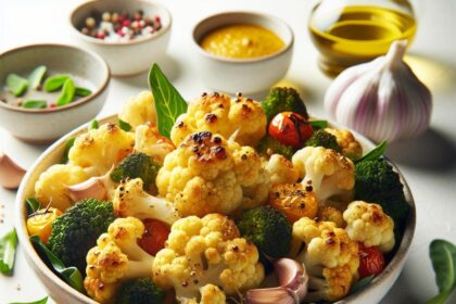 Golden Roasted Cauliflower with Garlic: A Flavorful Delight