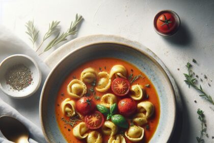 Warm Up with This Rich and Creamy Tomato Tortellini Soup