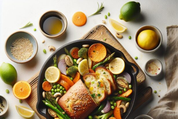 Savory Skillet & Citrus Loaf: A Flavorful Duo Delight