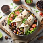 Savor the Flavor: Beef Burritos with Zesty Black Beans