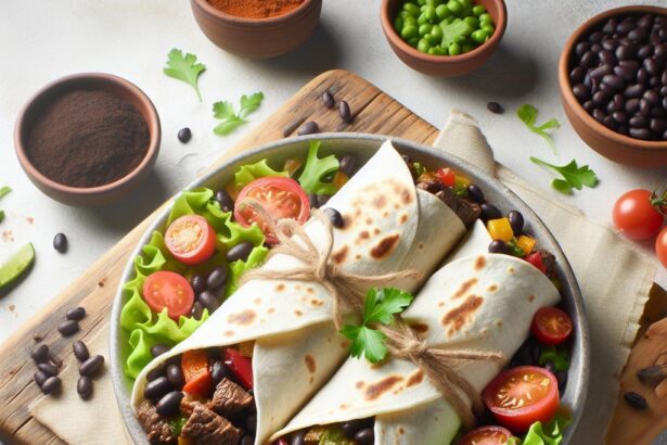 Savor the Flavor: Beef Burritos with Zesty Black Beans