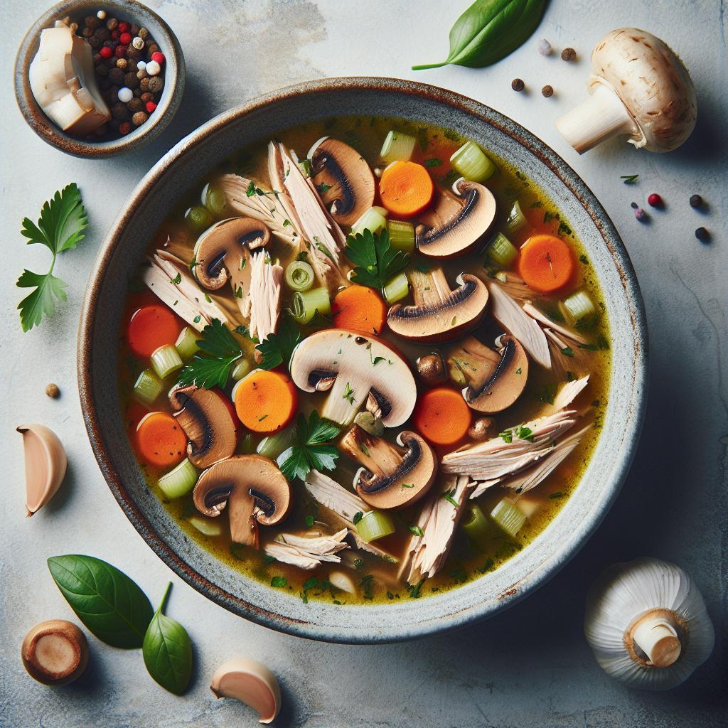 Savor the Flavors: Turkey and Mushroom Soup Explained