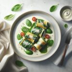 Velvety Spinach Ricotta Cannelloni: A Creamy Delight