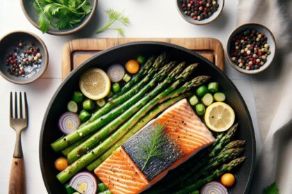 One-Pan Wonder: Salmon and Asparagus Made Simple