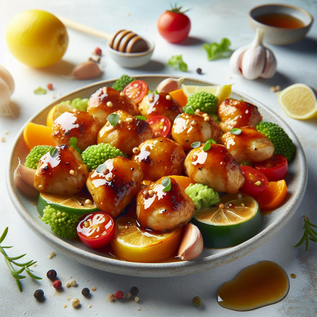 Sweet & Savory Honey Garlic Chicken Bites Recipe Unveiled