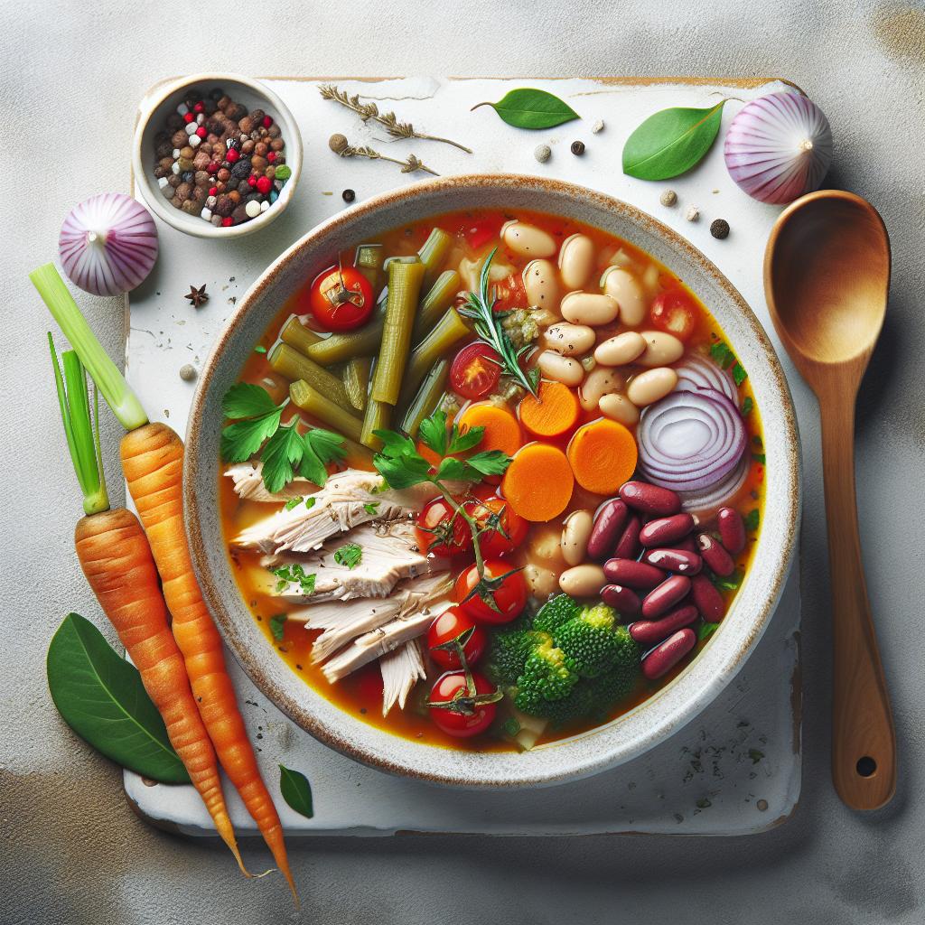 Hearty Turkey and Bean Soup: A Wholesome Comfort Bowl