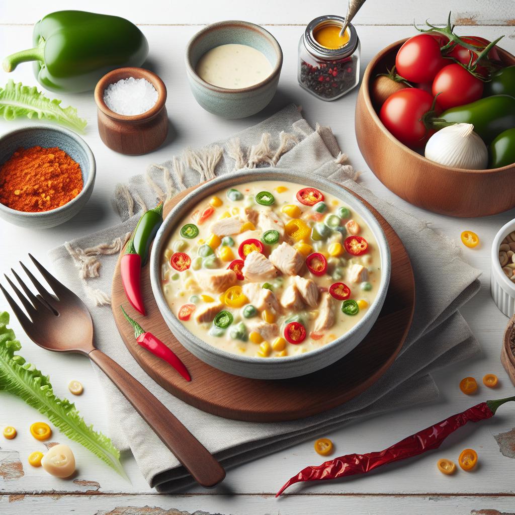 Savor the Flavor: Creamy White Chicken Chili Delight