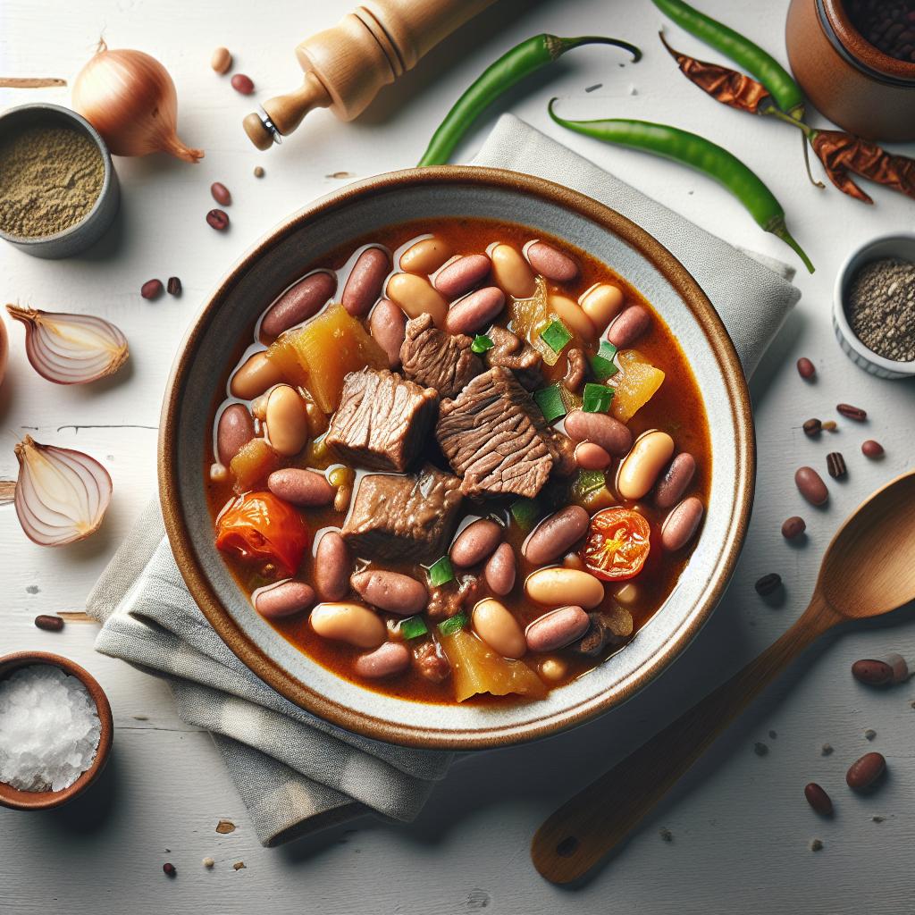 Hearty Beef and Bean Stew: A Comfort Food Classic Recipe