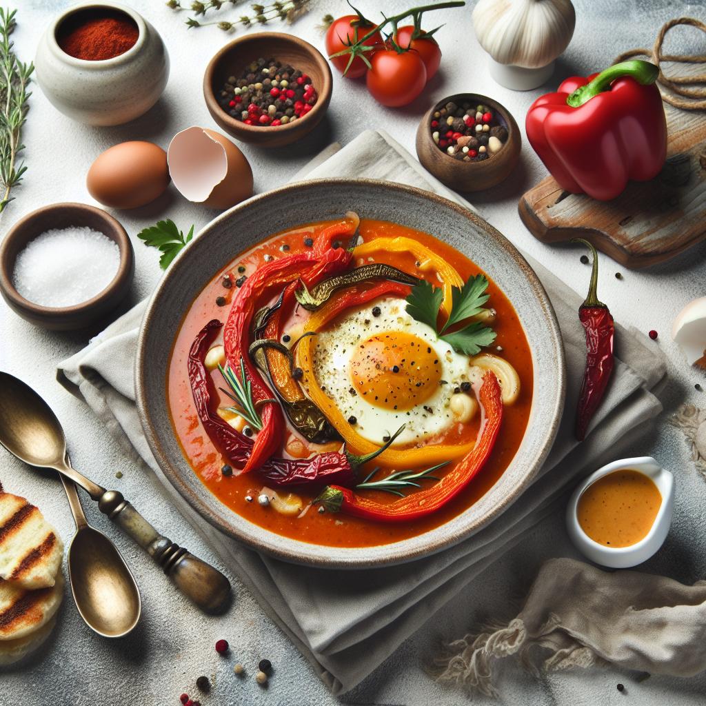 Savor the Bold Flavors of Roasted Pepper Soup Delight