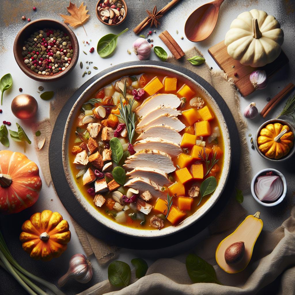Cozy Up with Turkey and Squash Soup: A Flavorful Fall Classic