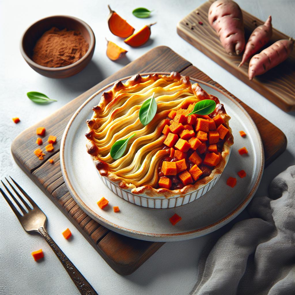 Hearty Turkey Shepherd's Pie with Sweet Potato Twist