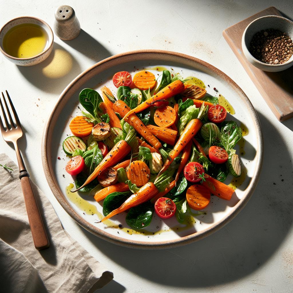 Roasted Carrot Salad: A Flavorful Twist on a Classic Veggie
