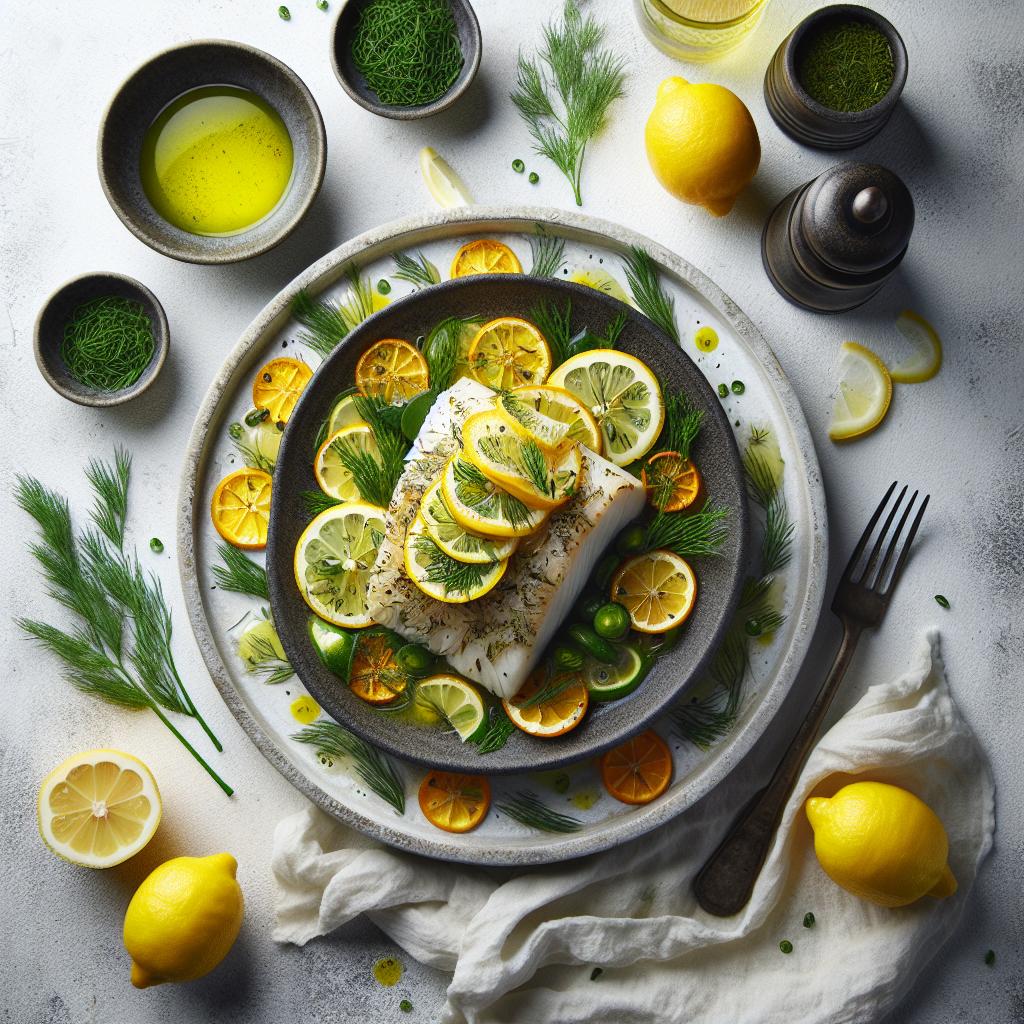 Brighten Your Menu: Baked Cod with Lemon and Dill Delight