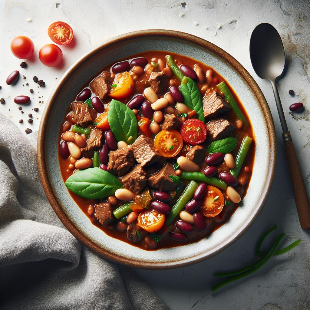 Hearty Beef and Bean Stew: A Flavorful Comfort Classic