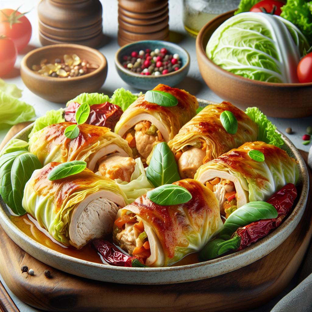 Savory Turkey-Stuffed Cabbage Rolls: A Flavorful Classic