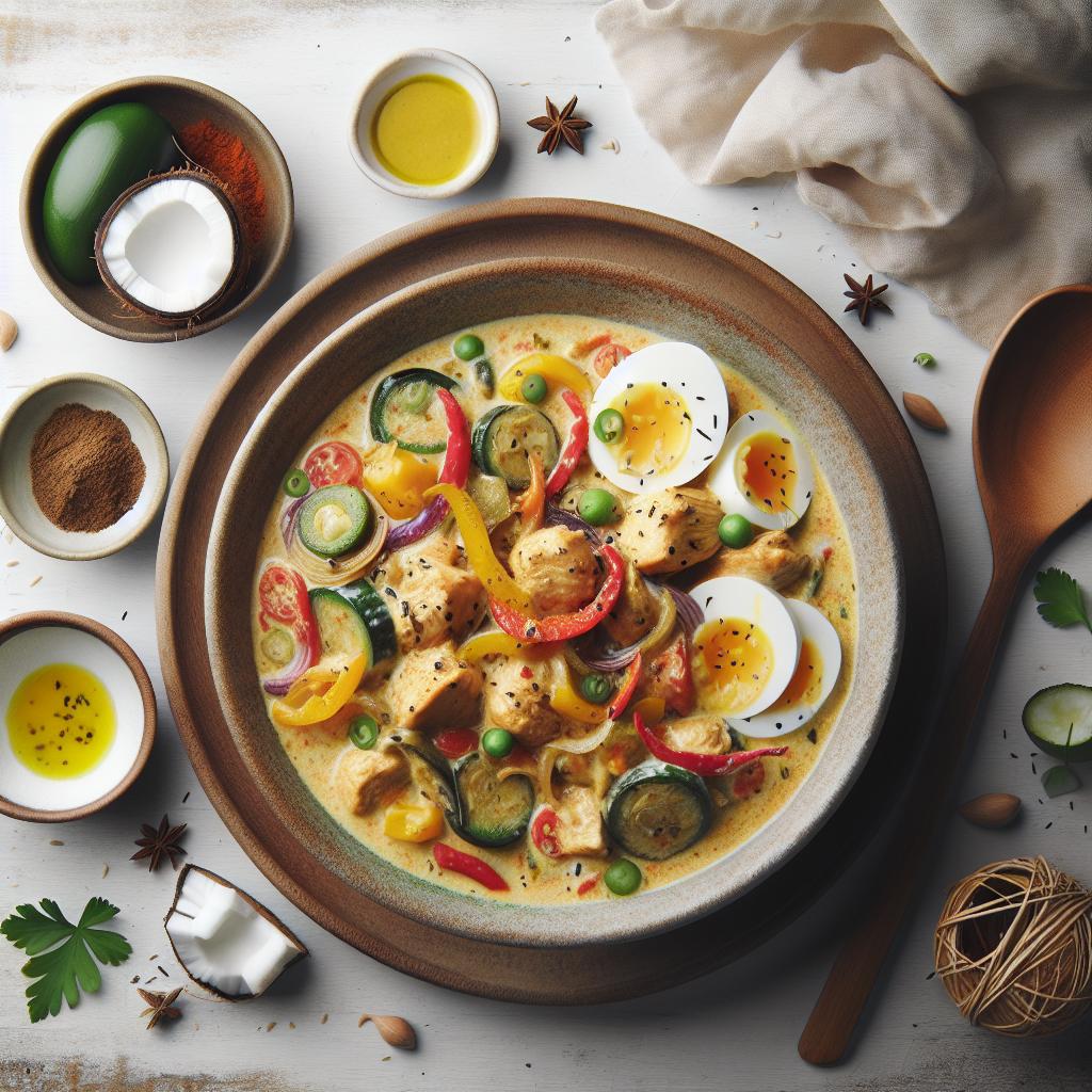 Savor the Luxury: Creamy Coconut Chicken Curry Recipe Delight
