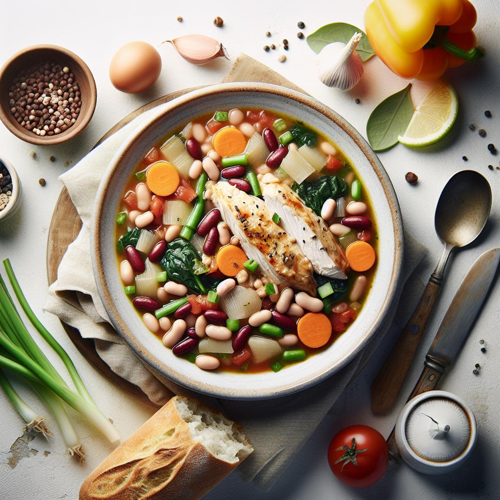 Hearty Chicken and Bean Soup: A Nourishing Classic Recipe