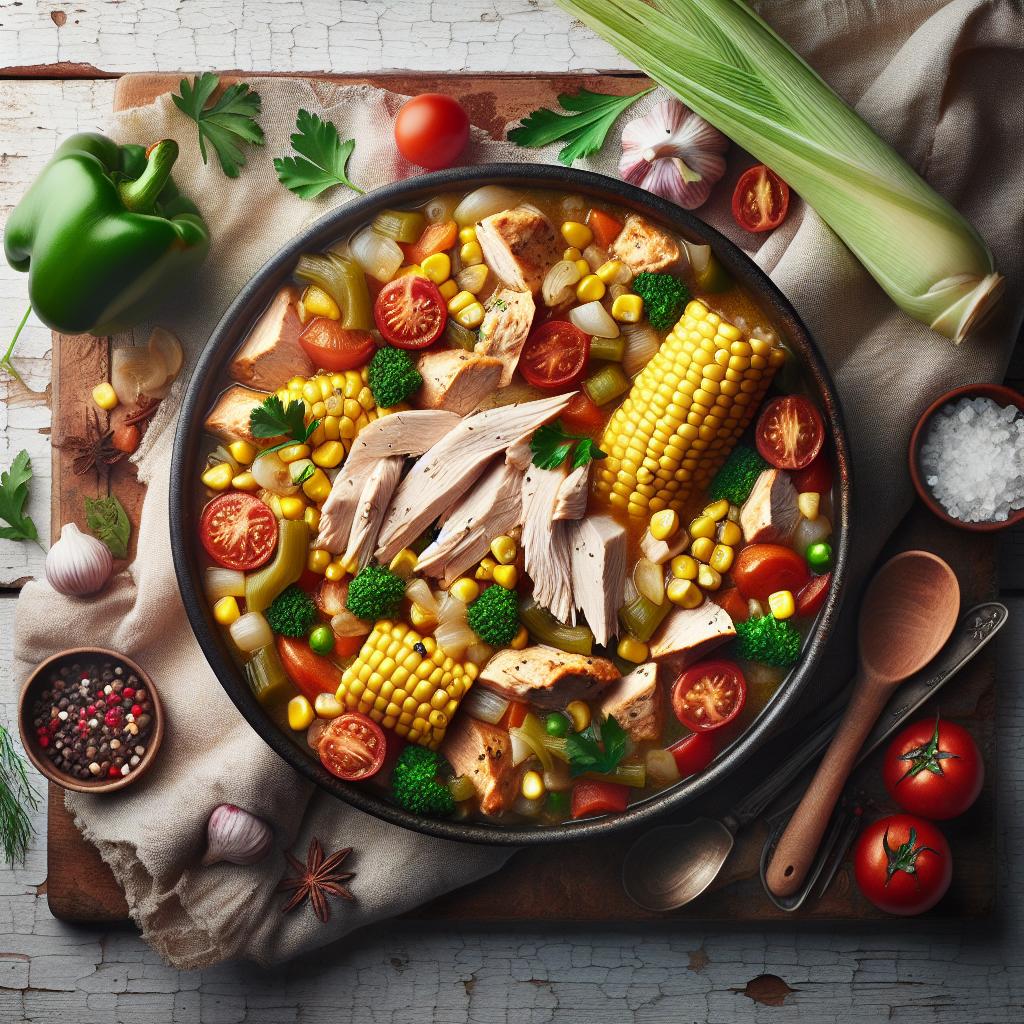 Hearty Turkey and Corn Stew: A Comfort Food Classic Recipe