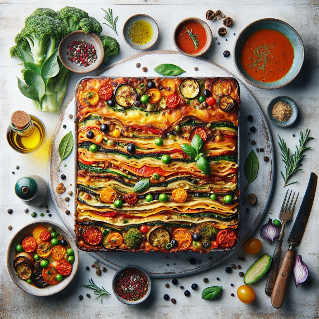 Savor Layers of Flavor: The Ultimate Roasted Veggie Lasagna