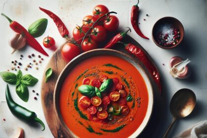 Savor the Bold Flavors of Roasted Tomato & Red Pepper Soup