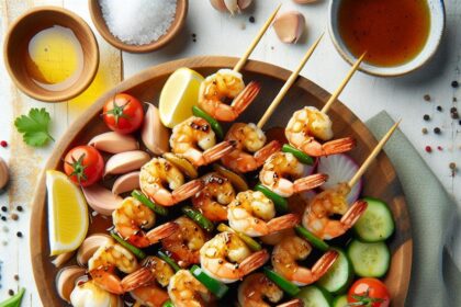 Sweet & Savory Honey Garlic Shrimp Skewers Recipe Guide