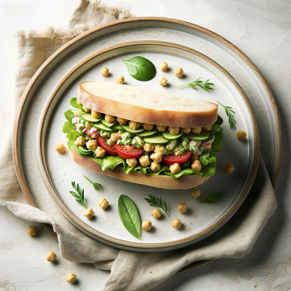 Chickpea Salad Sandwiches: A Wholesome Twist on Lunch Classics