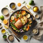 Savory Skillet & Citrus Loaf: A Flavorful Duo Delight