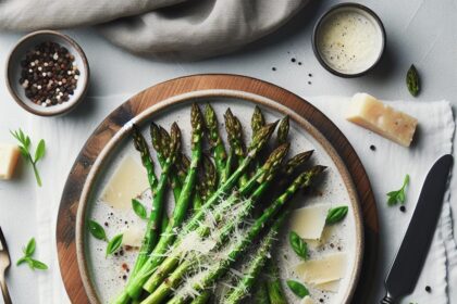 Perfectly Roasted Asparagus with Parmesan: A Savory Delight