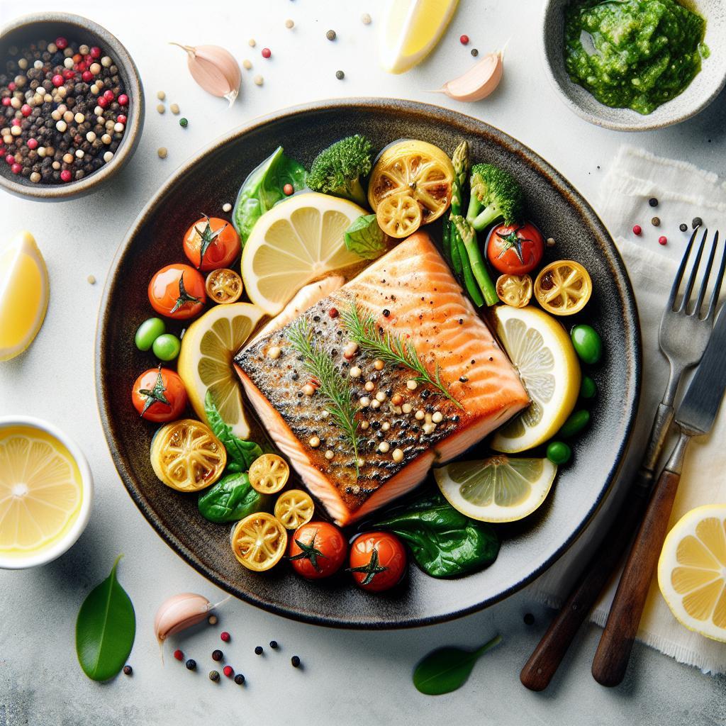 Zesty Baked Salmon with Lemon Butter: A Flavorful Delight