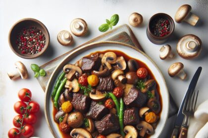 Hearty Beef and Mushroom Stew: A Savory Comfort Classic