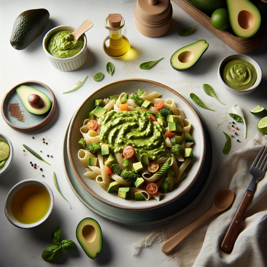 Silky Smooth Avocado Pasta Sauce: A Creamy Green Delight