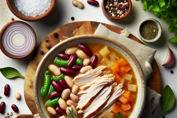Hearty Turkey and Bean Soup: Comfort in Every Spoonful