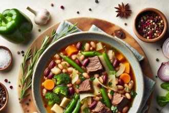 Hearty Beef and Bean Soup: A Comfort Classic Recipe