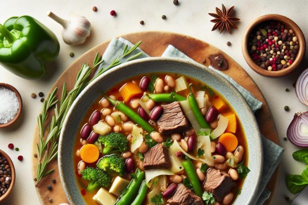 Hearty Beef and Bean Soup: A Comfort Classic Recipe