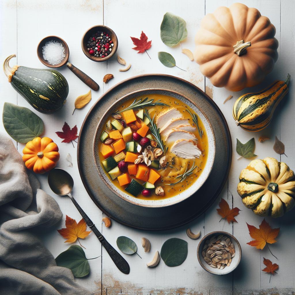 Turkey and Squash Soup: A Cozy Fall Flavor Fusion