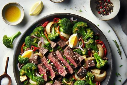 Sizzling Beef and Broccoli Skillet: Quick Flavor-Packed Meal