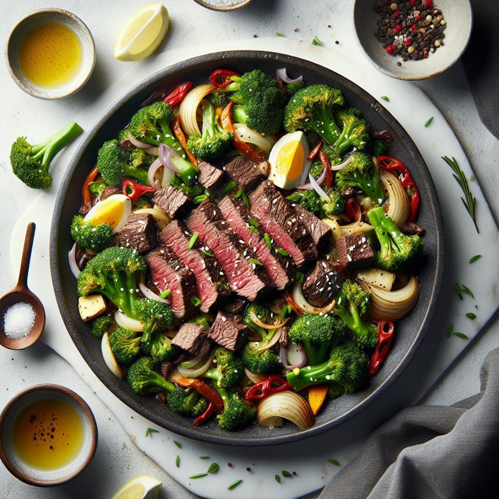 Sizzling Beef and Broccoli Skillet: Quick Flavor-Packed Meal