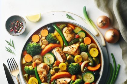 Hearty Chicken and Vegetable Stew: A Nutritious Classic